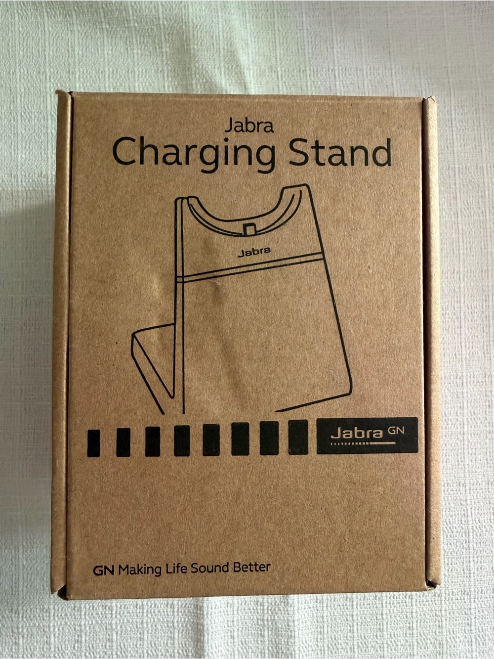 Jabra Charging Stand -‎ Brown Kraft Box